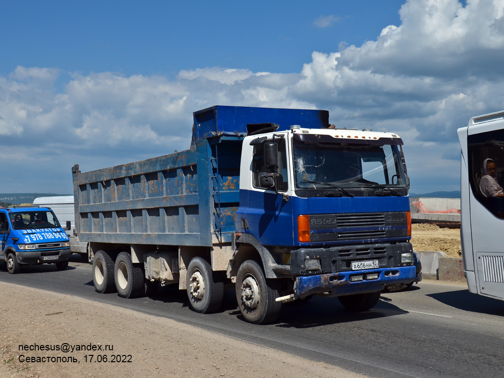 Севастополь, № А 616 НН 92 — DAF 85 (CF) FAD