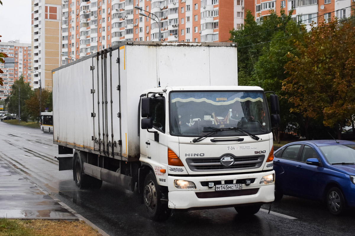 Москва, № М 145 МС 123 — Hino 500