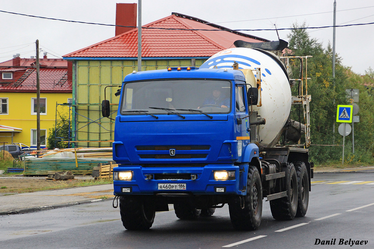 Ханты-Мансийский автоном.округ, № А 460 РТ 186 — КамАЗ-43118-46