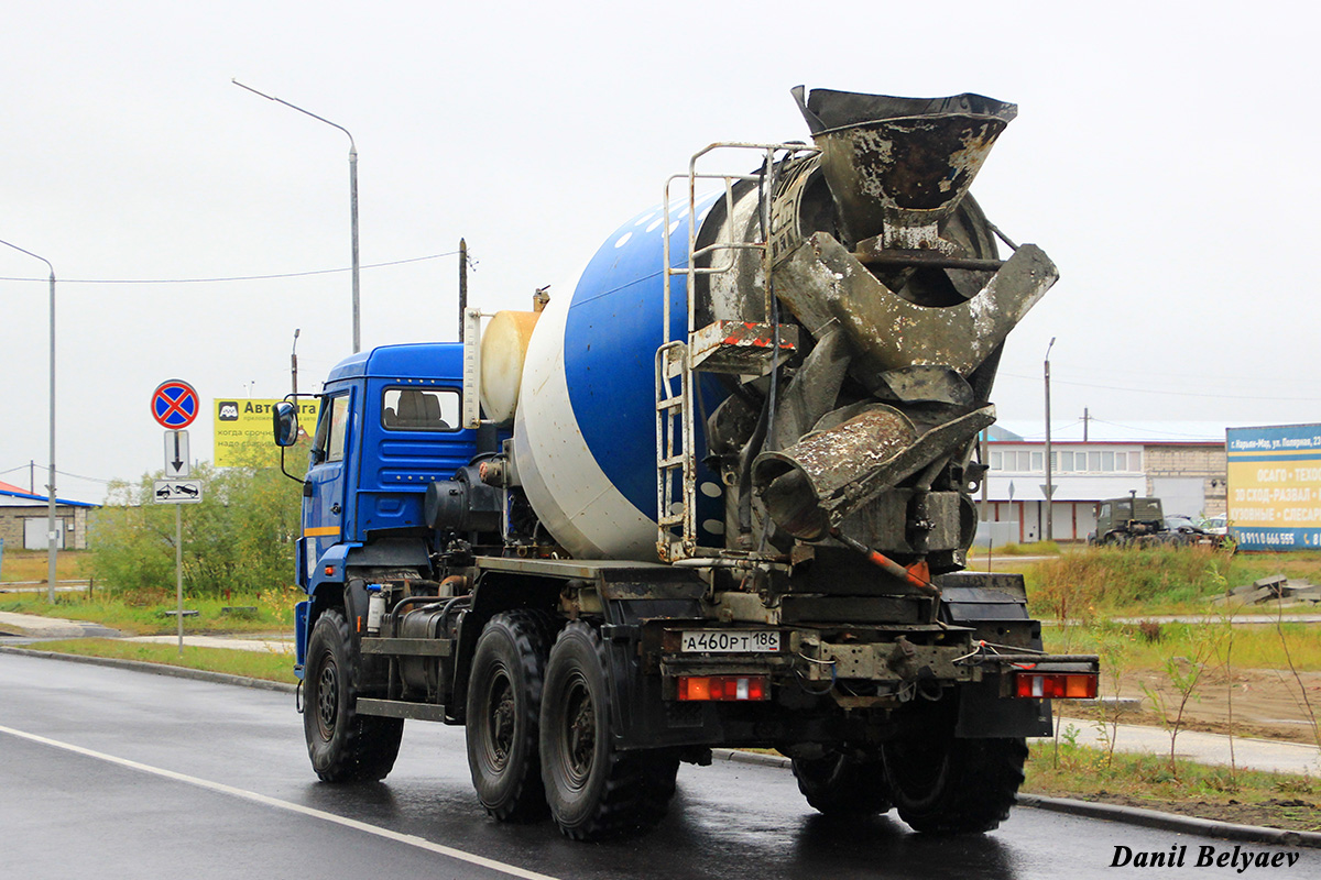 Ханты-Мансийский автоном.округ, № А 460 РТ 186 — КамАЗ-43118-46