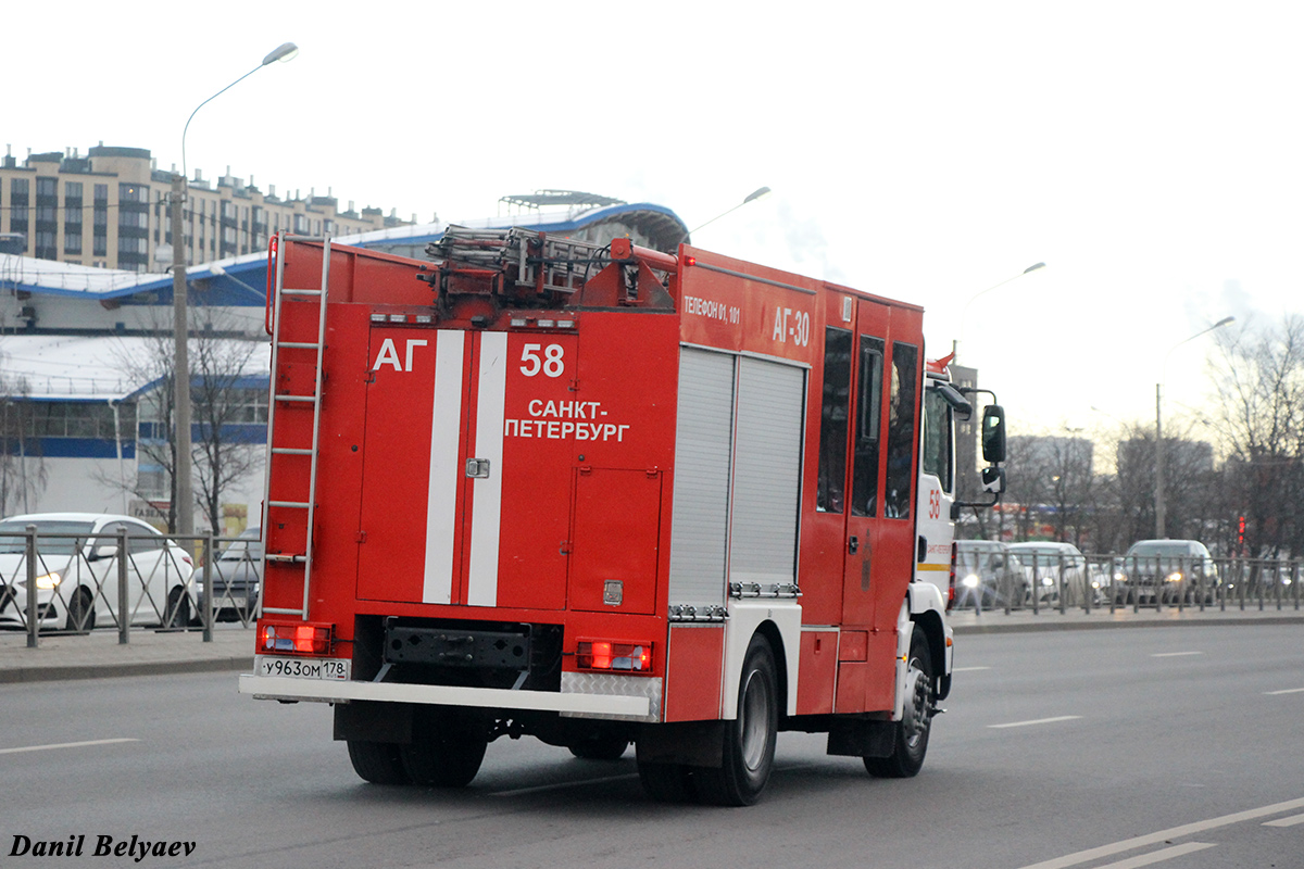 Санкт-Петербург, № У 963 ОМ 178 — MAN TGM (общая модель)