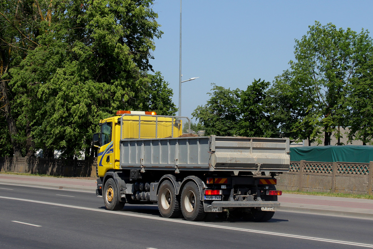 Литва, № KUB 745 — Scania ('1996) R124G