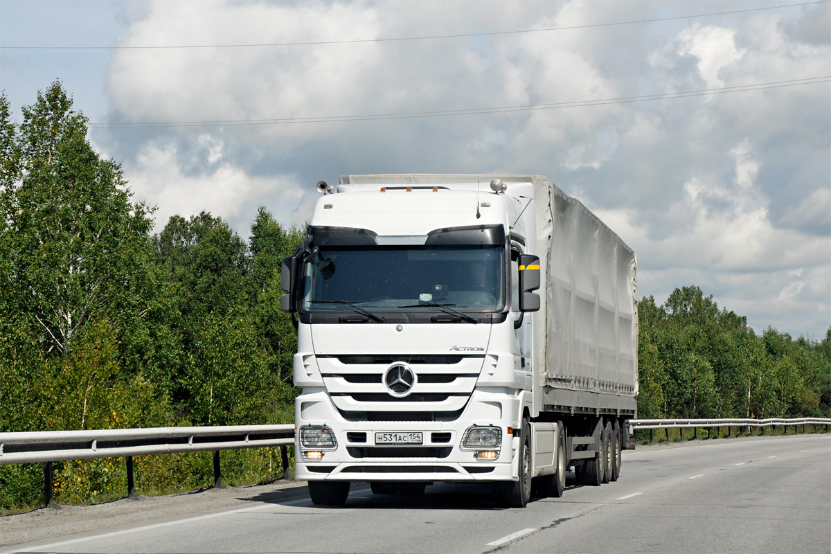 Новосибирская область, № Н 531 АС 154 — Mercedes-Benz Actros ('2009) 1841