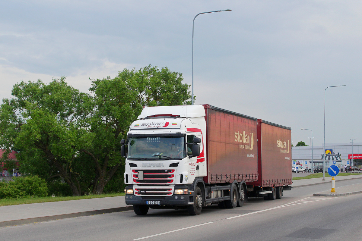 Польша, № BS 55513 — Scania ('2009) G420