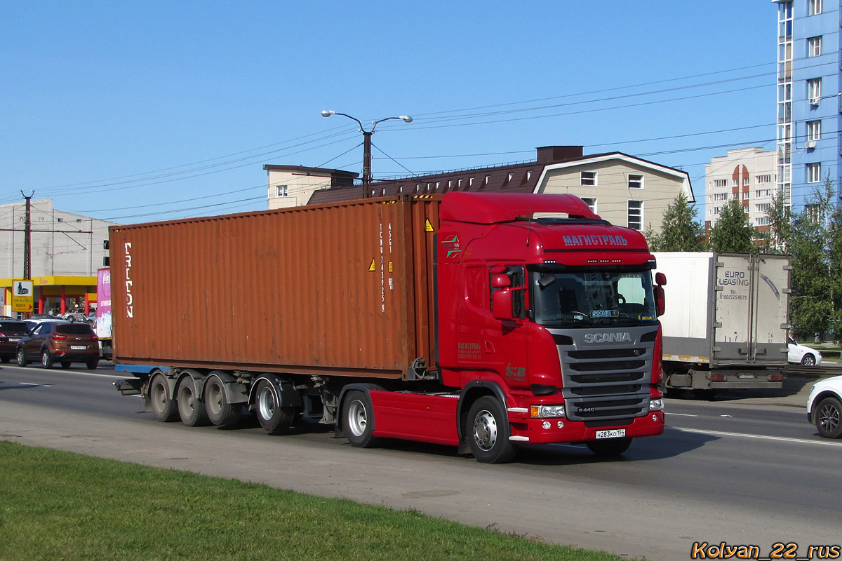 Новосибирская область, № Н 283 КО 154 — Scania ('2013) R440