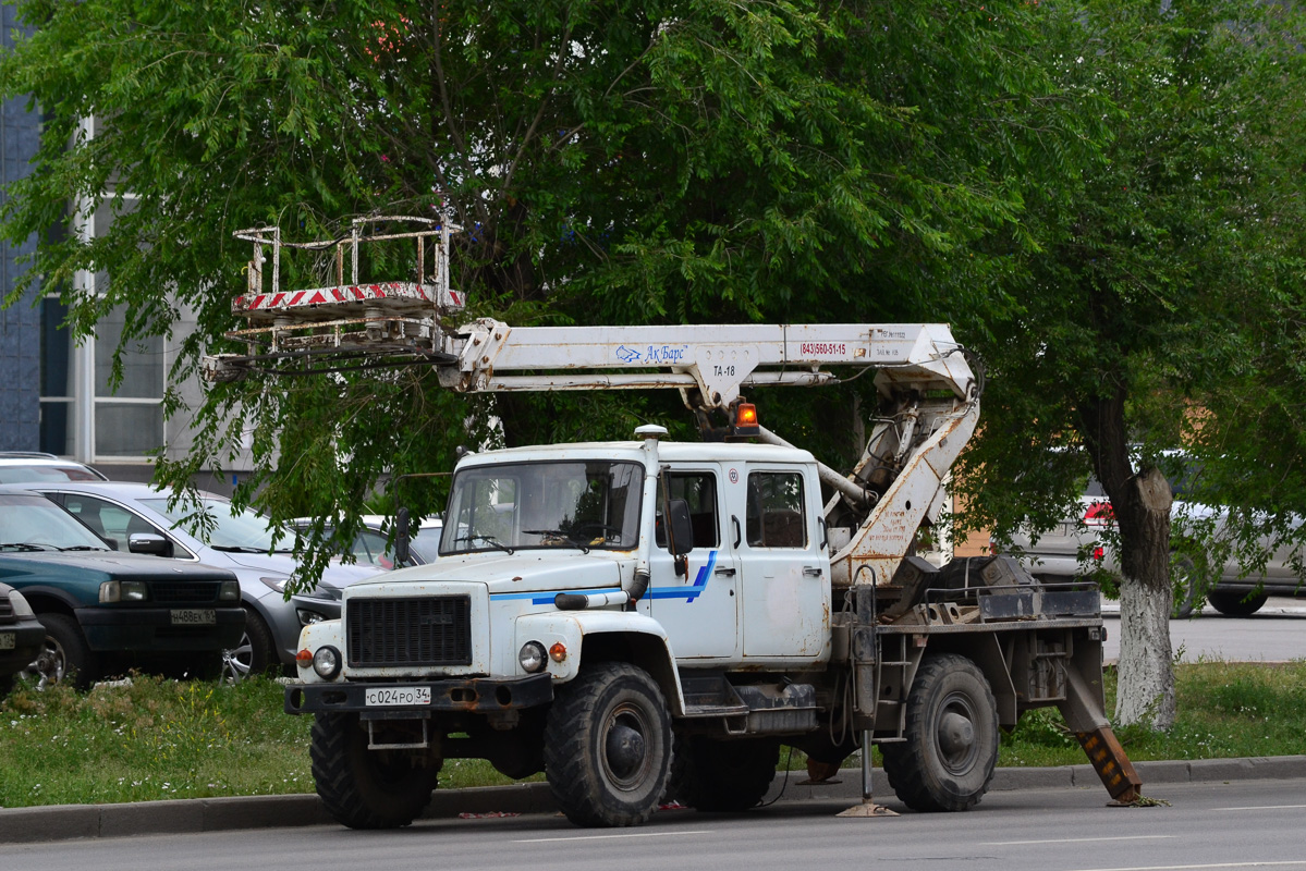 Волгоградская область, № С 024 РО 34 — ГАЗ-33081 «Садко»