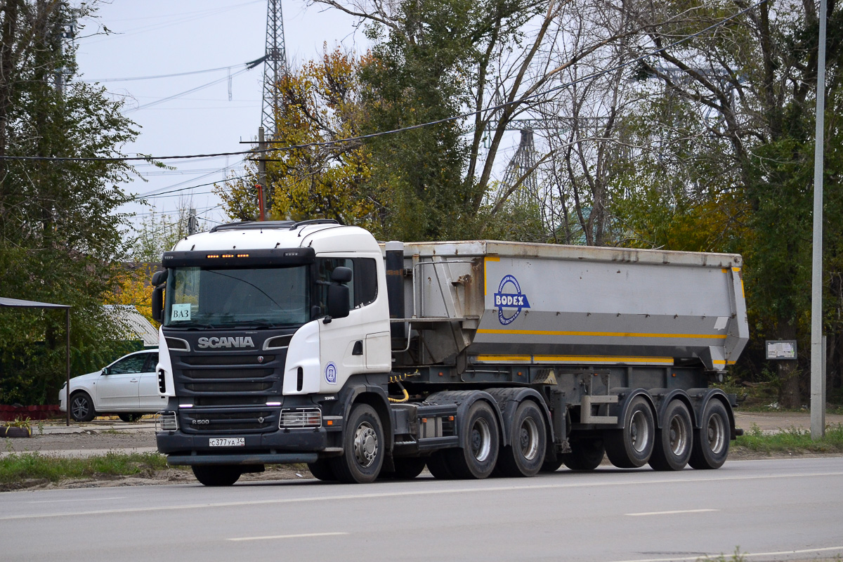 Волгоградская область, № С 377 УА 34 — Scania ('2009) R500