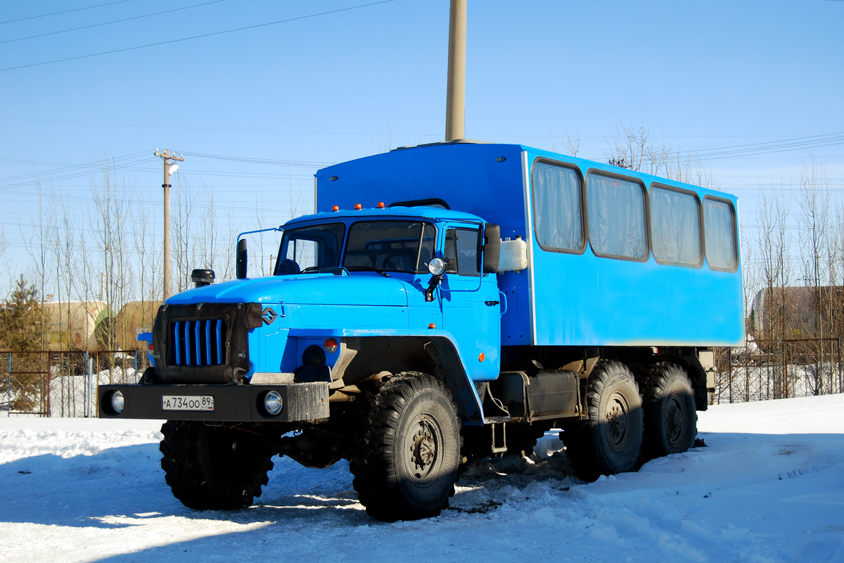 Ямало-Ненецкий автоном.округ, № А 734 ОО 89 — Урал-32551