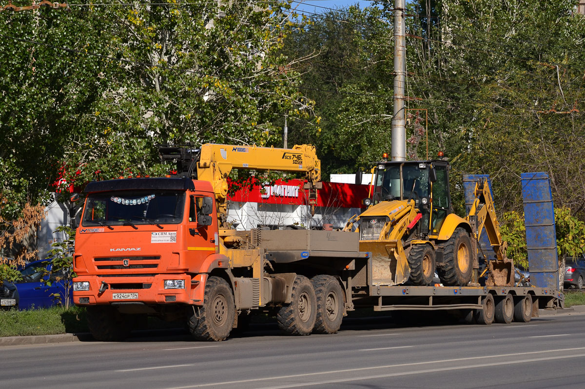 Волгоградская область, № К 924 ОР 134 — КамАЗ-43118 (общая модель)