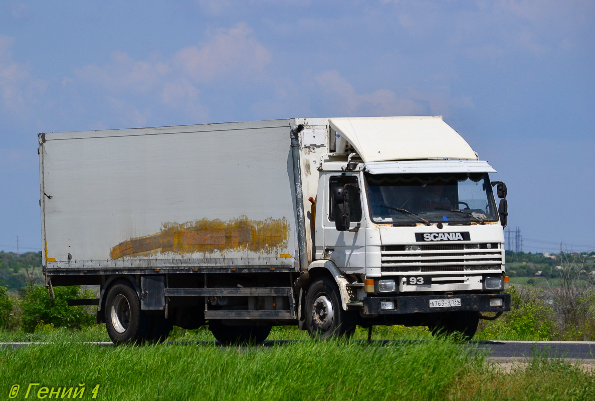 Волгоградская область, № А 763 НХ 134 — Scania (II) P93H