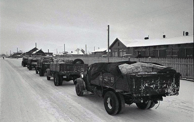 Карелия, № КО 46-61 — ЗИС-150; Карелия — Исторические фотографии (Автомобили)