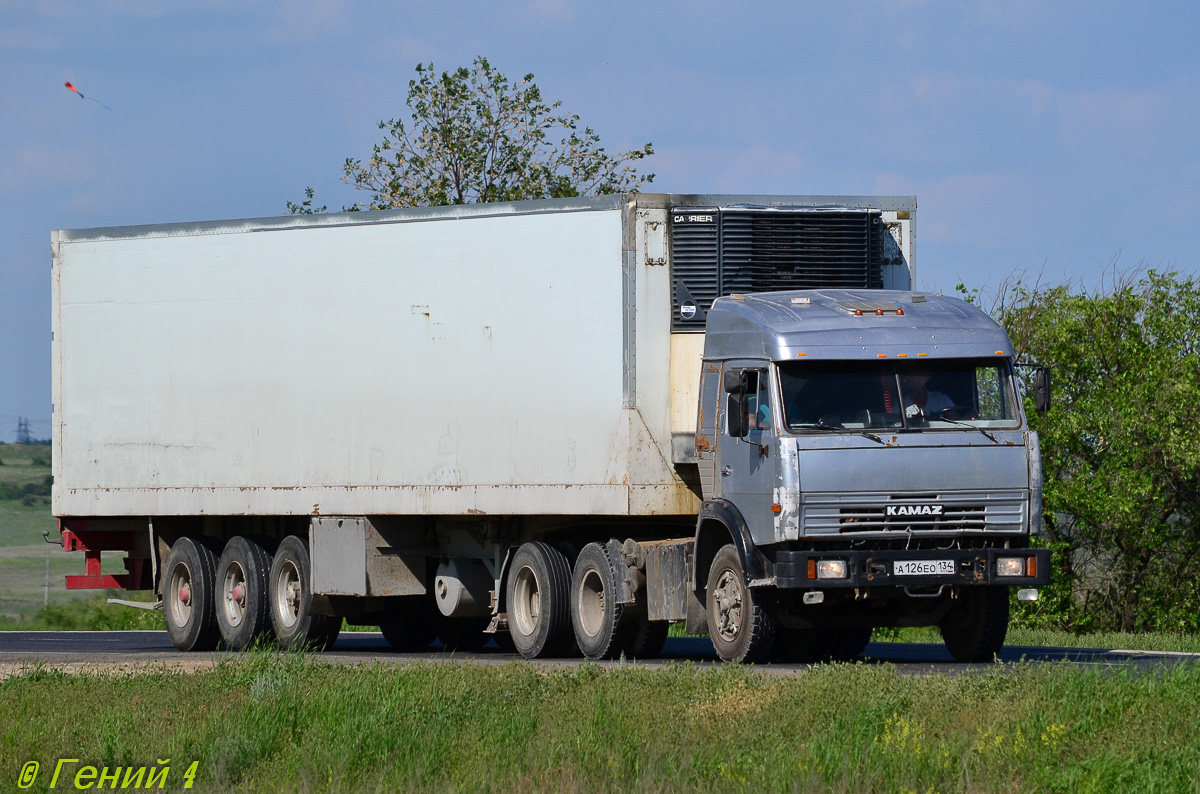 Волгоградская область, № А 126 ЕО 134 — КамАЗ-5410