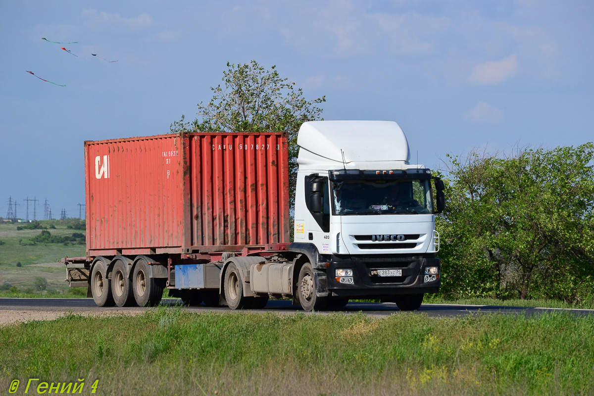 Волгоградская область, № С 283 ХС 34 — IVECO Stralis ('2007) 420