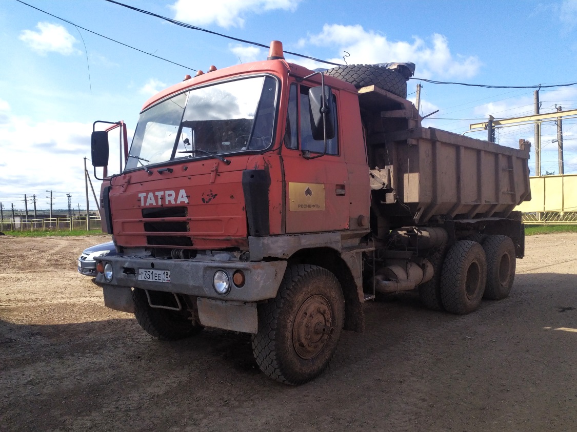 Удмуртия, № Т 351 ЕЕ 18 — Tatra 815-2 S1