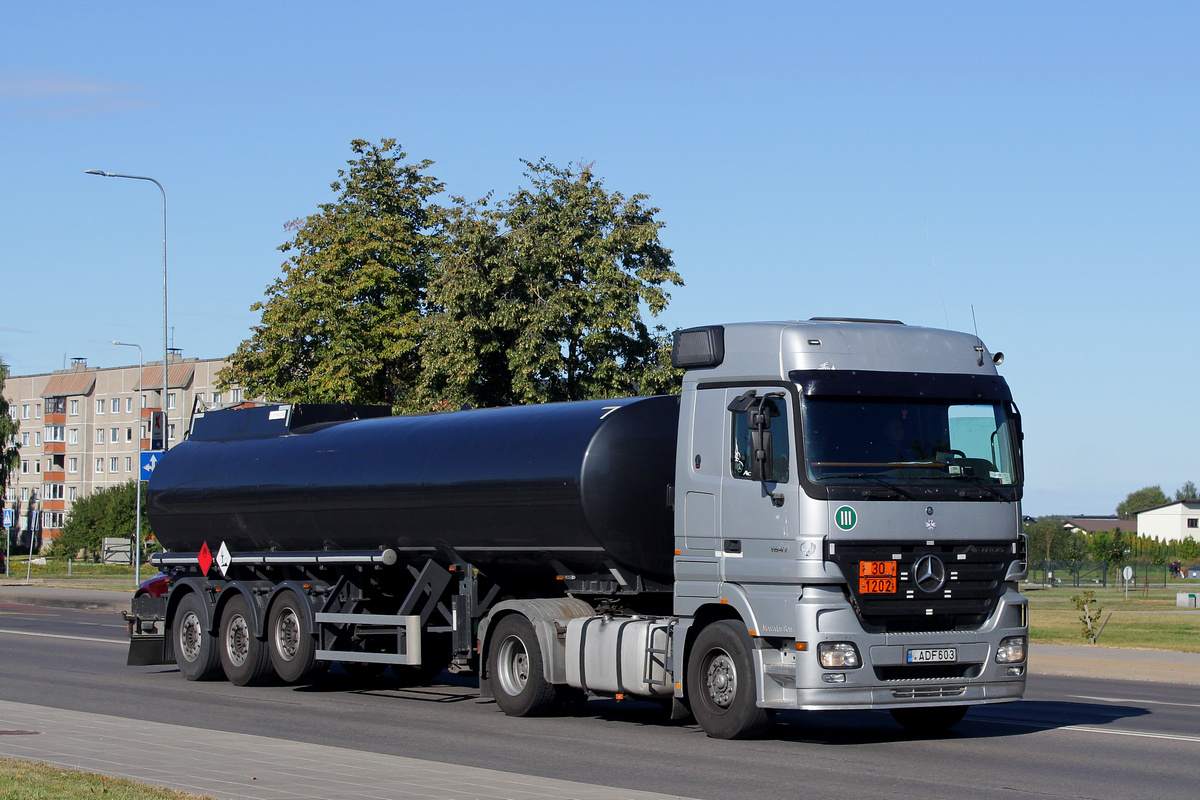 Литва, № ADF 603 — Mercedes-Benz Actros ('2003) 1841