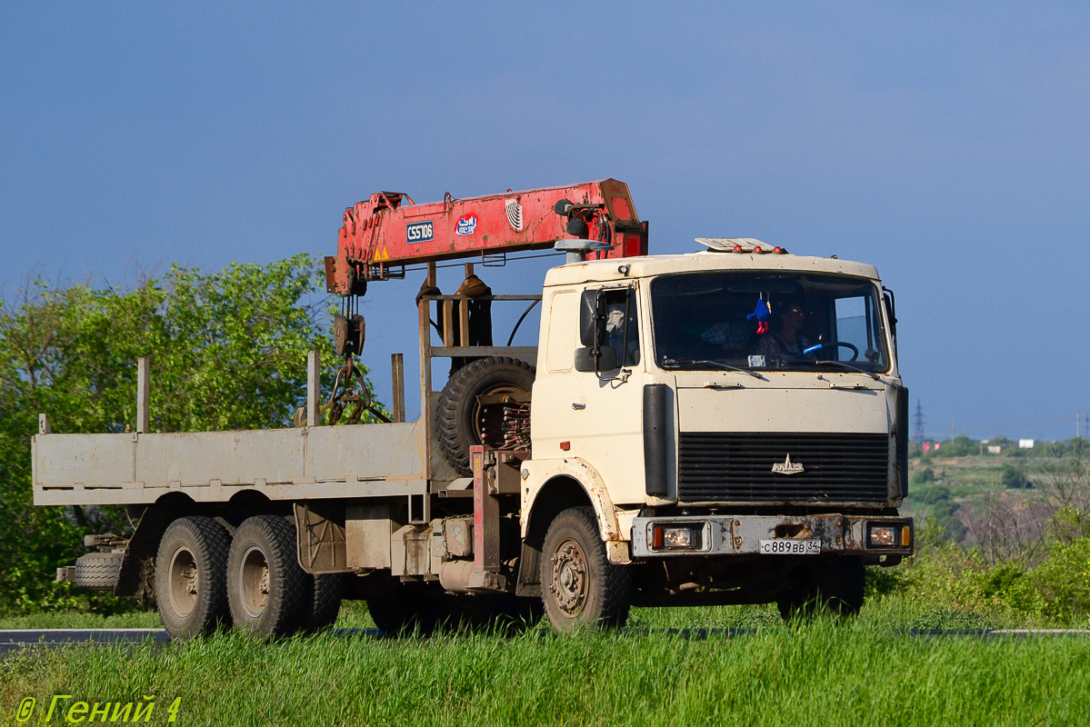 Волгоградская область, № С 889 ВВ 34 — МАЗ (общая модель)