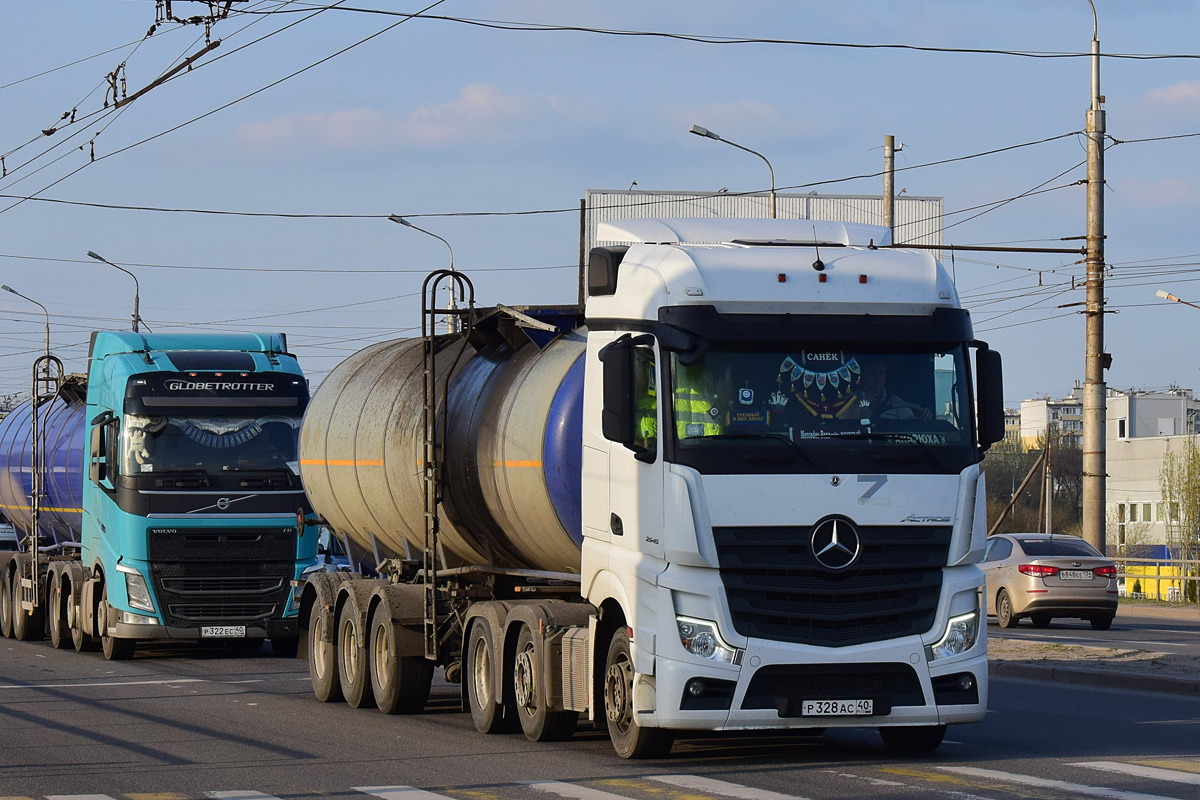 Калужская область, № Р 328 АС 40 — Mercedes-Benz Actros '18 2545 [Z9M]