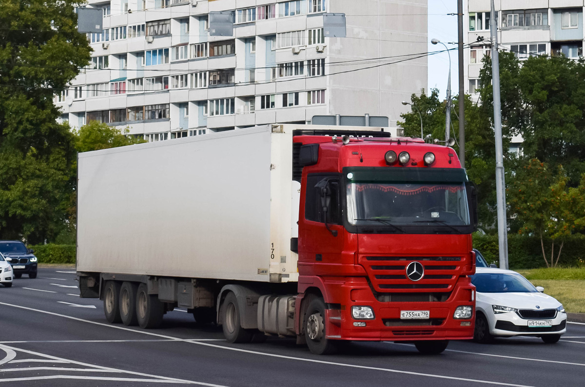 Московская область, № Е 755 НА 790 — Mercedes-Benz Actros ('2003) 1844