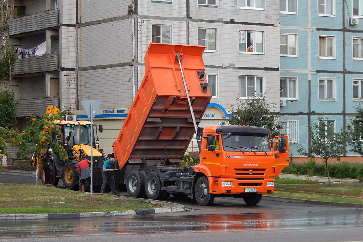 Белгородская область, № Т 012 ЕО 31 — КамАЗ-65115-50