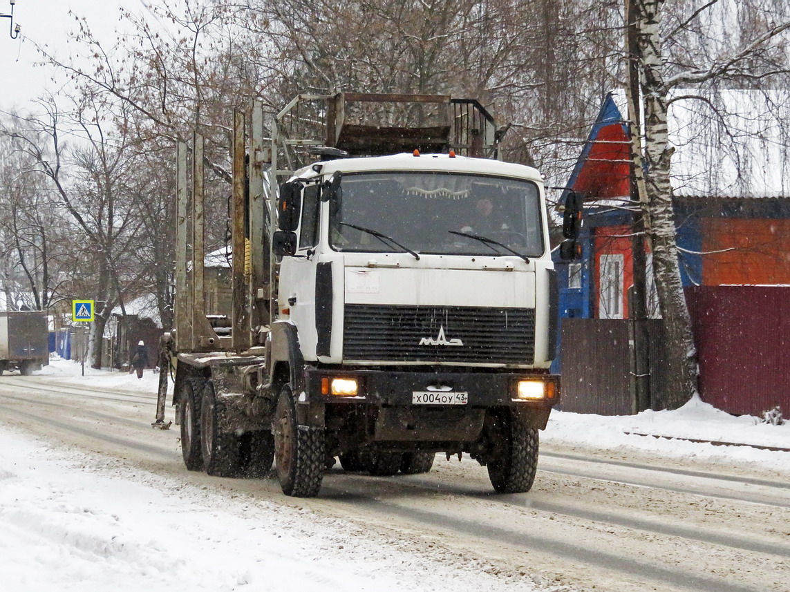 Кировская область, № Х 004 ОУ 43 — МАЗ-6317X9