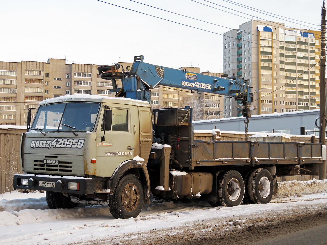 Кировская область, № О 598 ТТ 116 — КамАЗ-53212