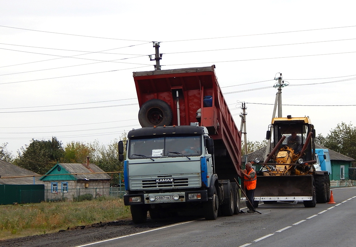 Белгородская область, № О 887 ТВ 31 — КамАЗ-55111-02 [55111C]