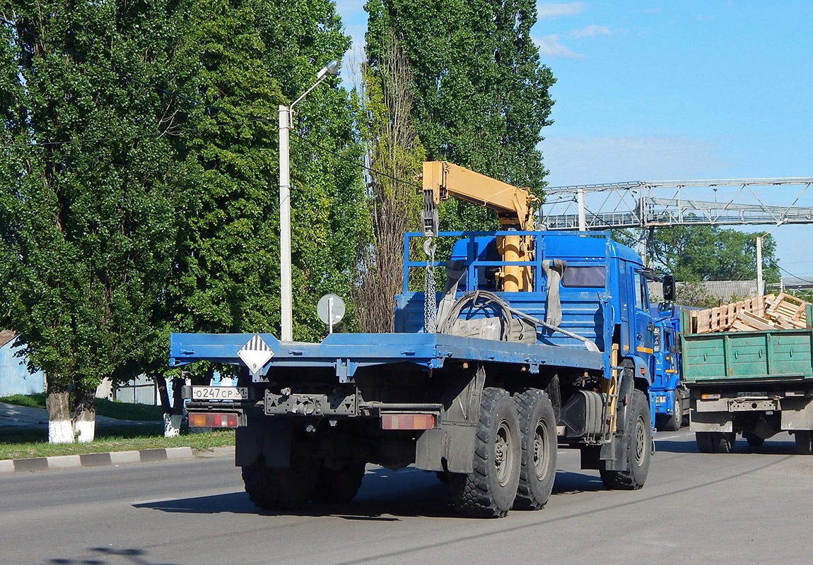 Белгородская область, № О 247 СР 31 — КамАЗ-43118-RF [43118F-R]