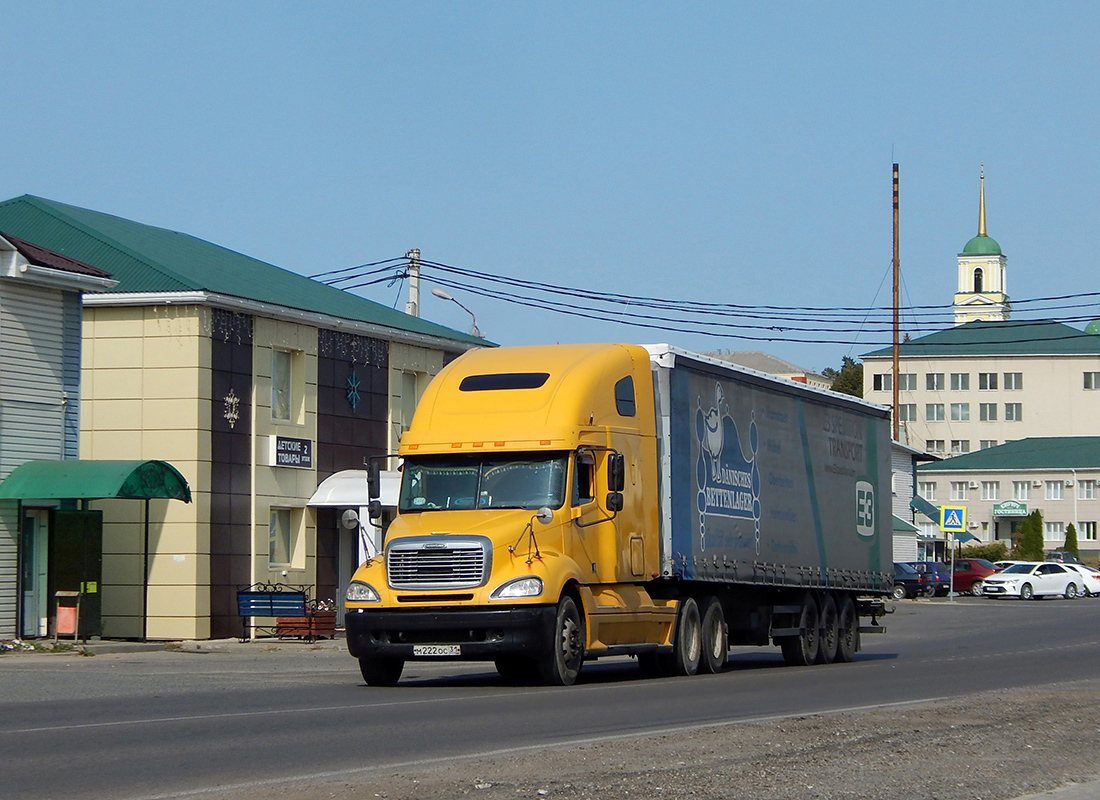 Белгородская область, № М 222 ОС 31 — Freightliner Columbia