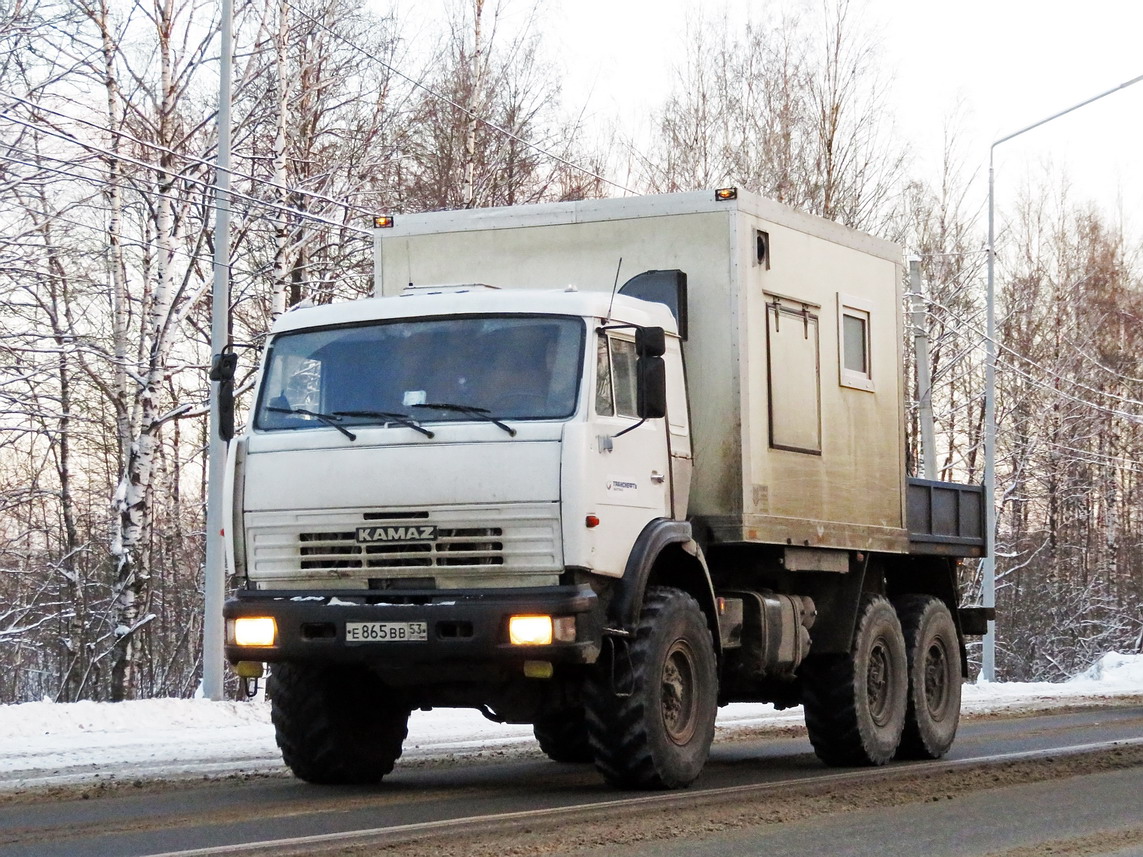 Новгородская область, № Е 865 ВВ 53 — КамАЗ-43118-10 [43118K]