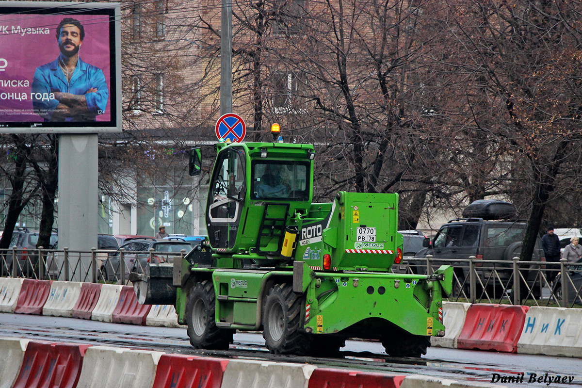 Санкт-Петербург, № 0770 РВ 78 — Merlo (общая модель)