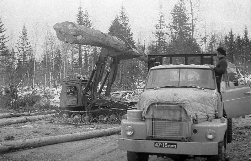 Приморский край, № 47-15 ПРП — Komatsu-Nissan KNWF 12T; Приморский край — Исторические фотографии (Разное)