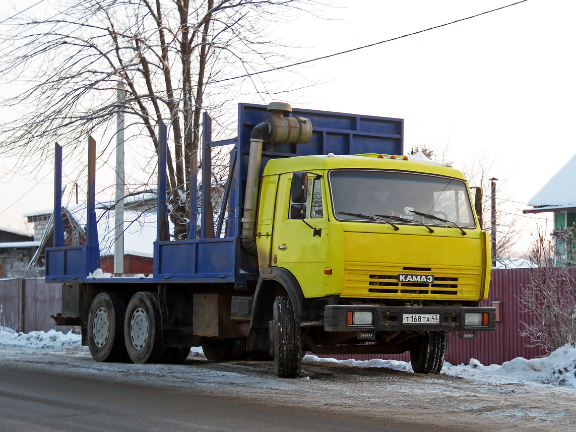 Кировская область, № Т 168 ТА 43 — КамАЗ-53215-13 [53215N]