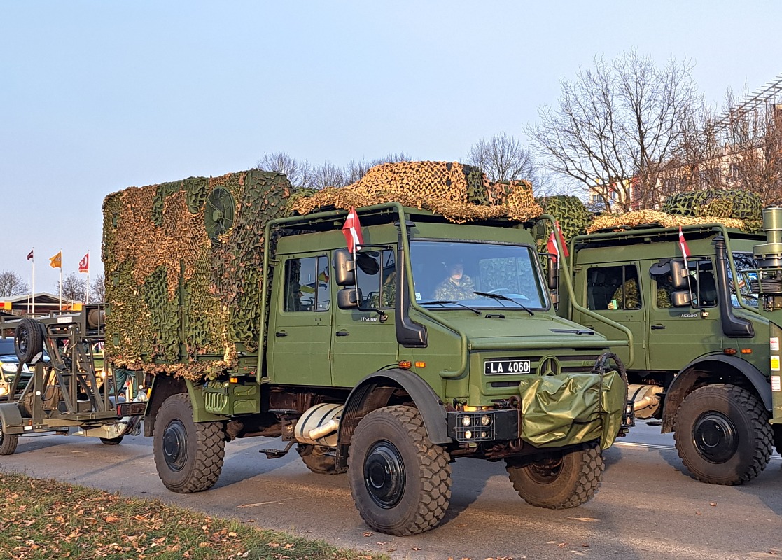 Латвия, № LA-4060 — Mercedes-Benz Unimog U5000