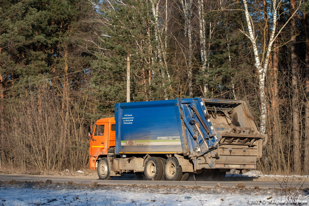 Рязанская область, № О 871 ТВ 62 — КамАЗ-65115-50