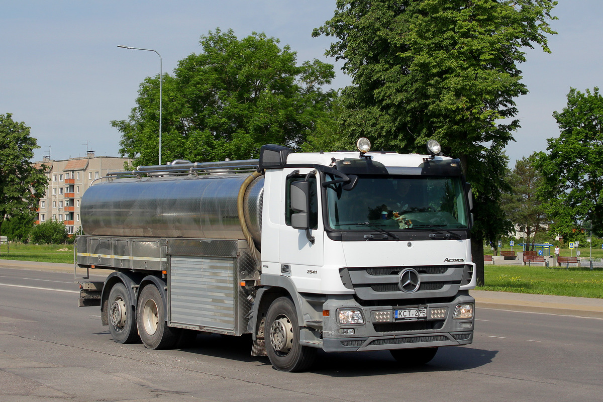 Литва, № KCT 275 — Mercedes-Benz Actros ('2009) 2541