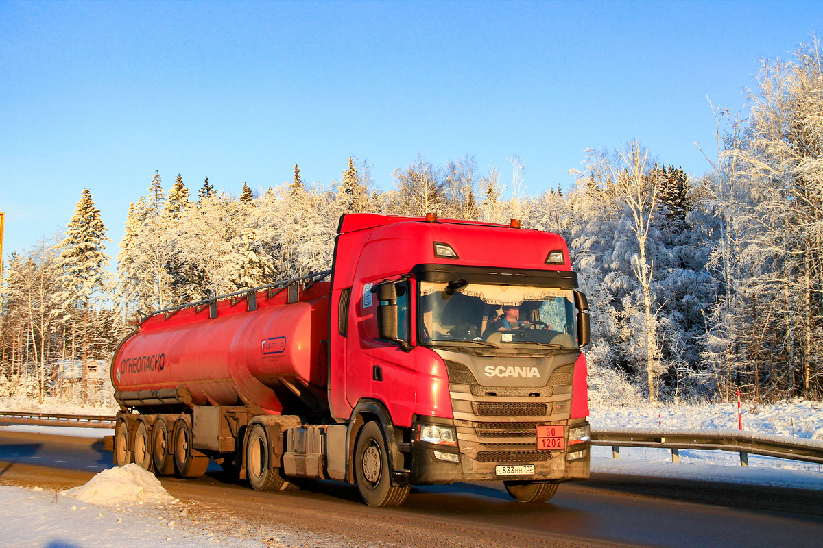 Башкортостан, № Е 833 НН 702 — Scania ('2013) G440