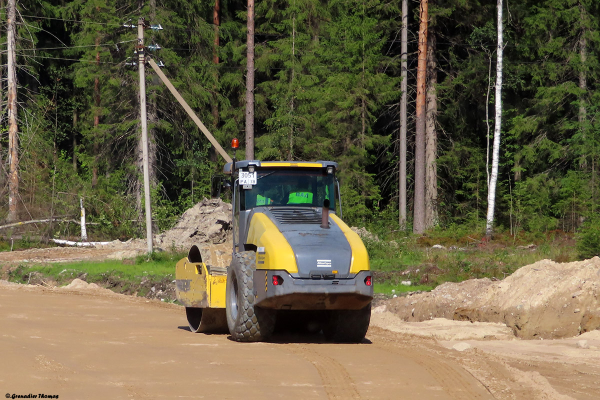 Санкт-Петербург, № 3051 РА 78 — Atlas Copco (общая модель)