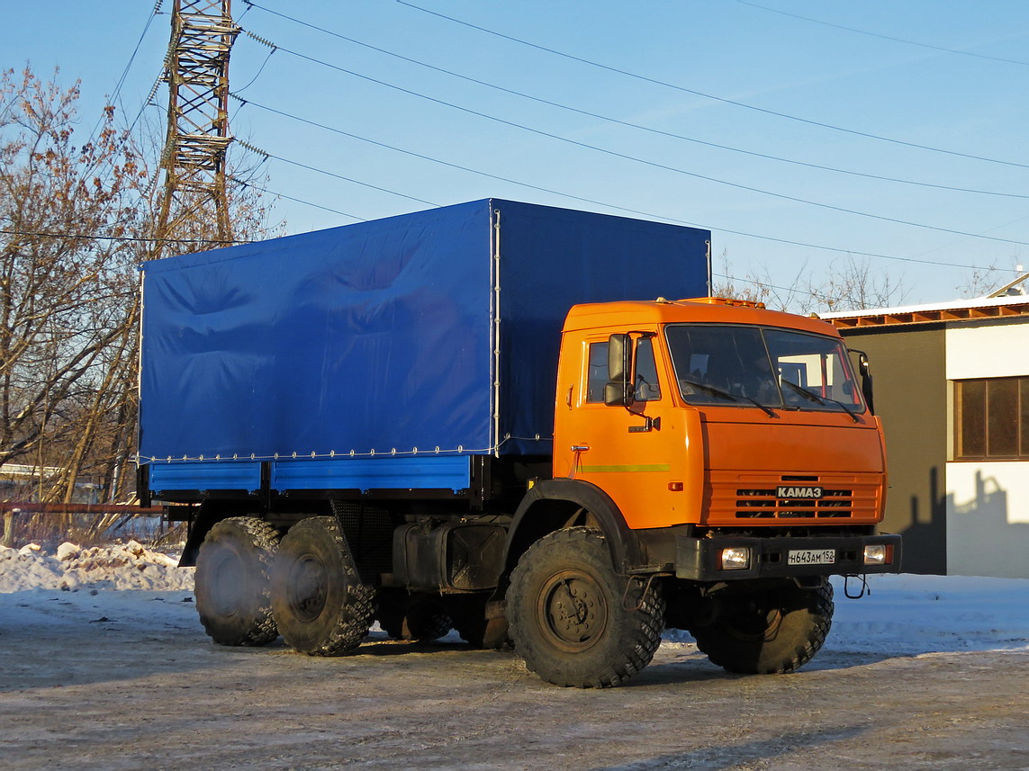 Кировская область, № Н 643 АМ 152 — КамАЗ-43114-02 [43114C]