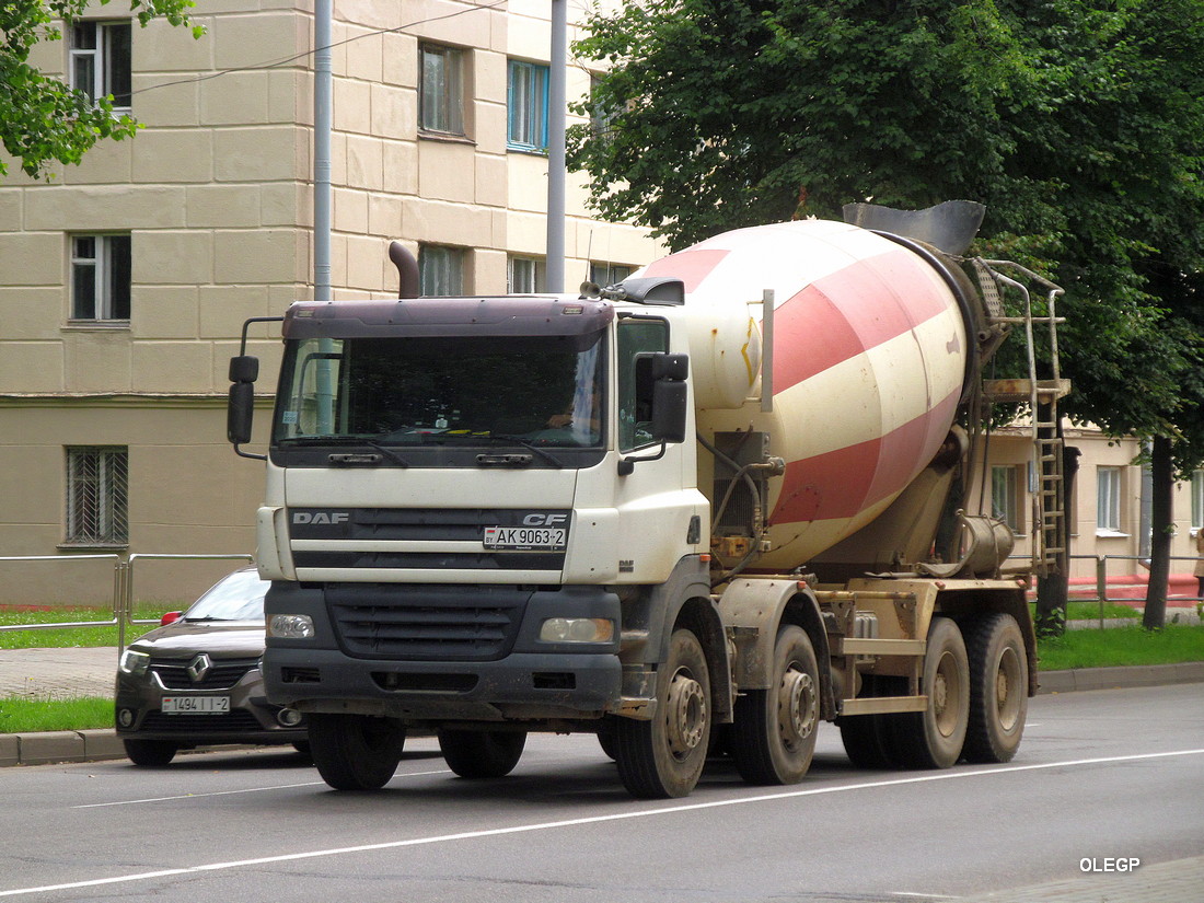 Витебская область, № АК 9063-2 — DAF CF85 FAD