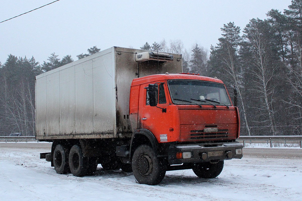 Рязанская область, № Х 405 РУ 62 — КамАЗ-65115 (общая модель)