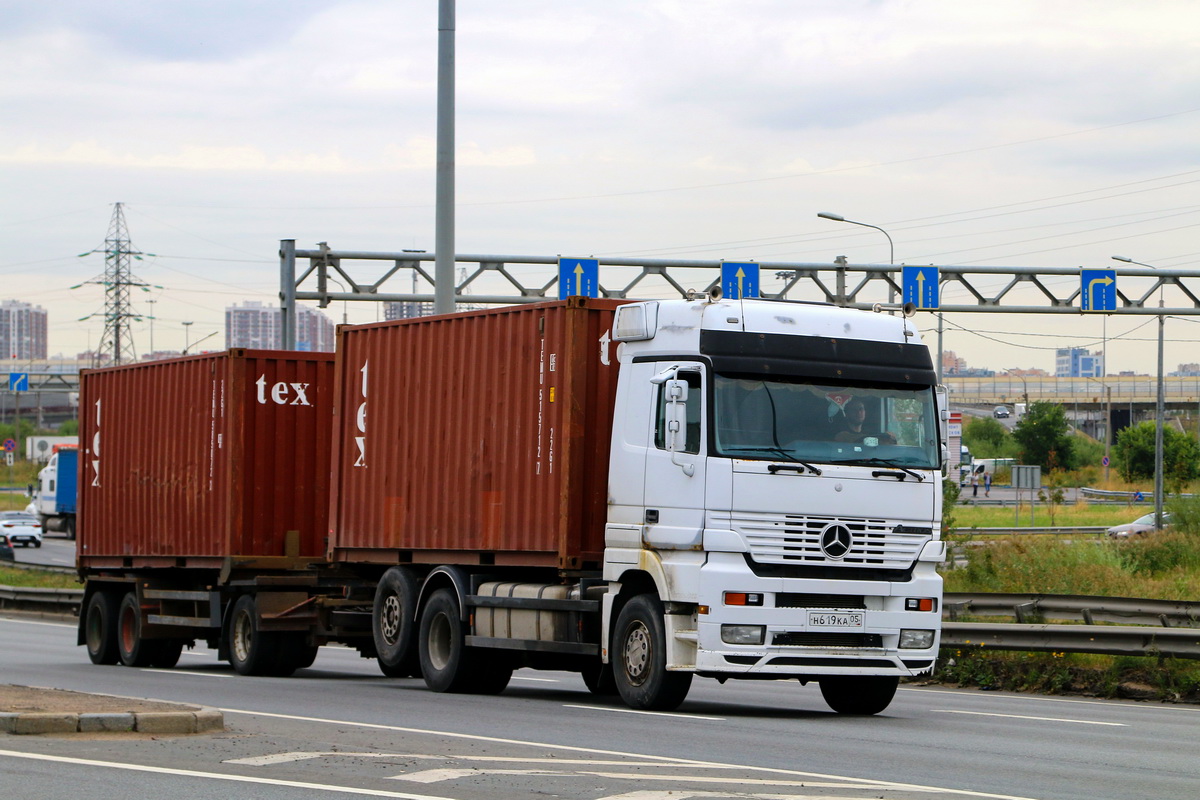 Дагестан, № Н 619 КА 05 — Mercedes-Benz Actros ('1997)