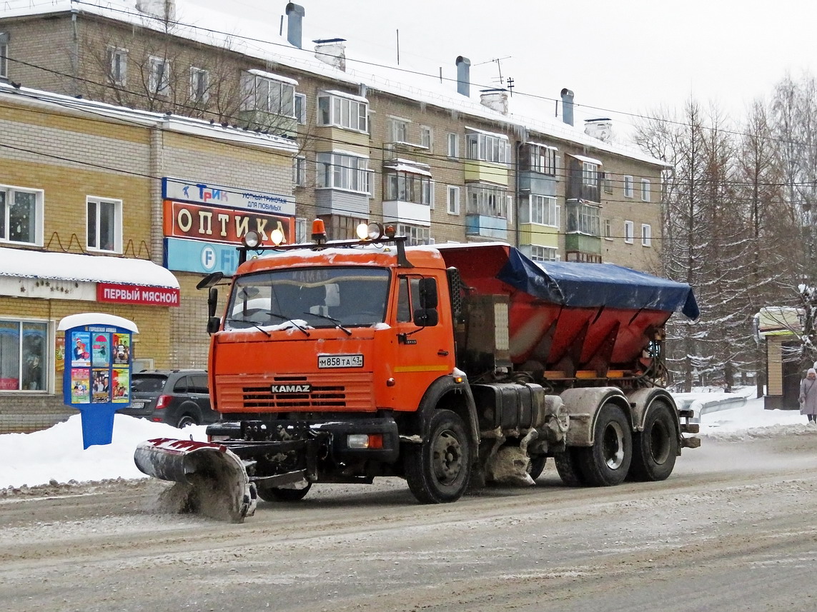 Кировская область, № М 858 ТА 43 — КамАЗ-65115 (общая модель)