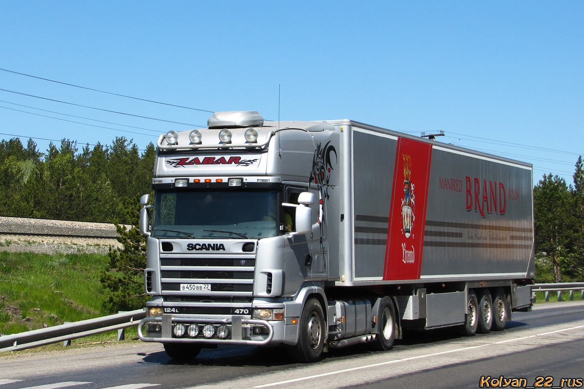 Алтайский край, № В 450 ВВ 22 — Scania ('1996) R124L