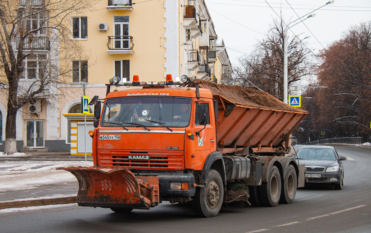 Башкортостан, № В 545 УУ 102 — КамАЗ-65115-62