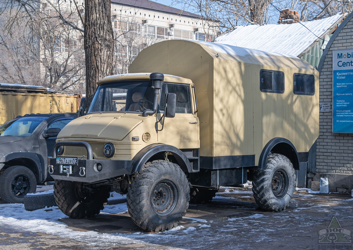 Алматы, № 967 AJR 02 — Mercedes-Benz Unimog (общ.м)