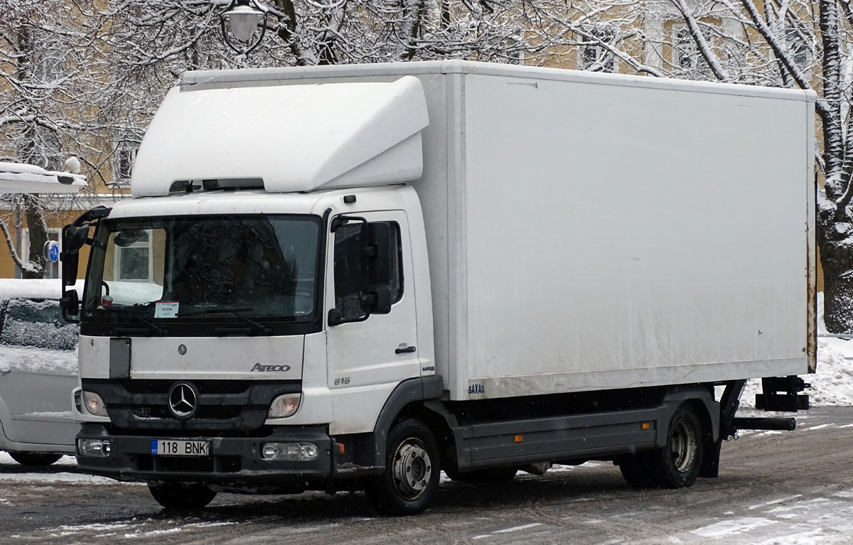 Эстония, № 118 BNK — Mercedes-Benz Atego 816