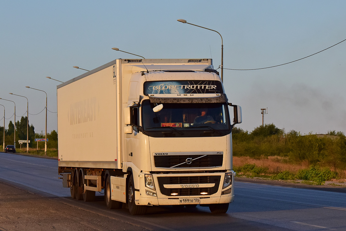 Ставропольский край, № В 189 ТЕ 126 — Volvo ('2008) FH.460