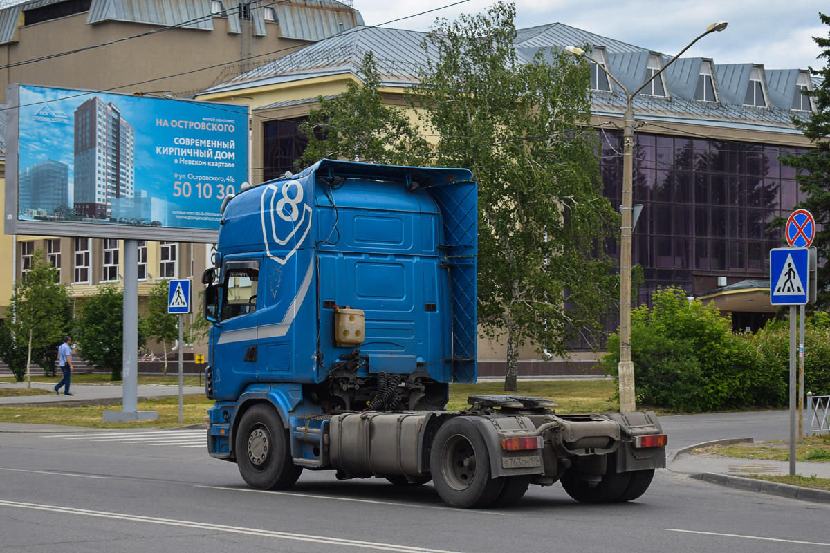 Санкт-Петербург, № В 763 СМ 198 — Scania ('1996) R164L