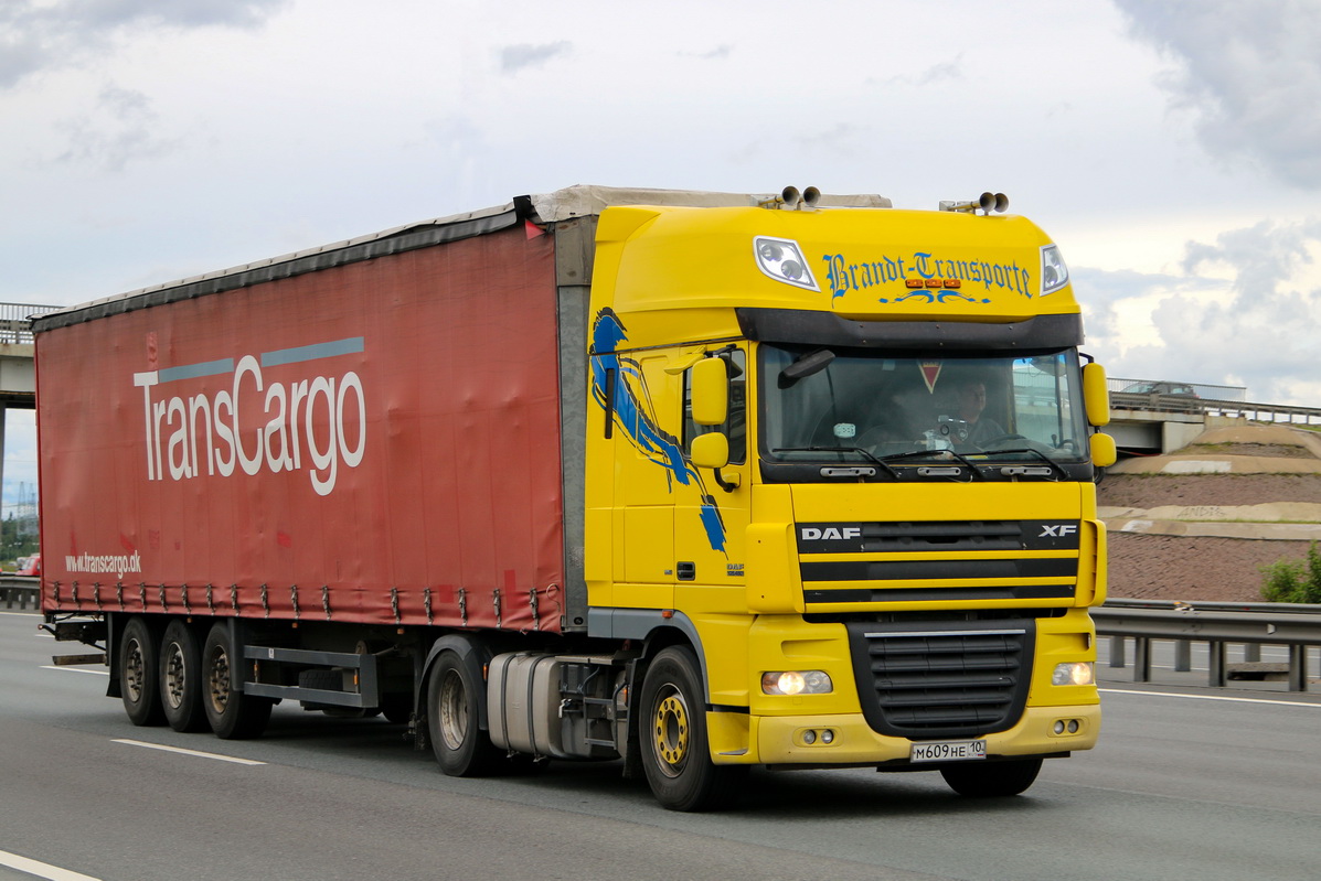 Карелия, № М 609 НЕ 10 — DAF XF105 FT