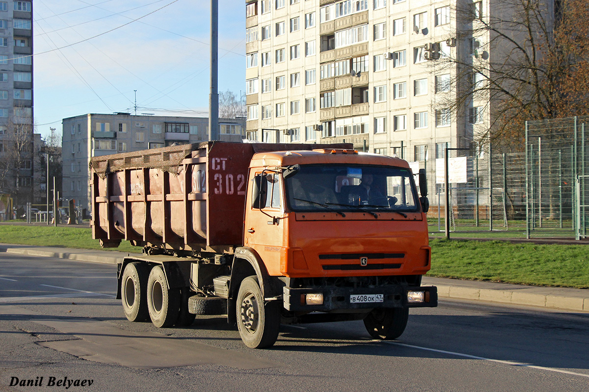 Ленинградская область, № В 408 ОК 47 — КамАЗ (общая модель)